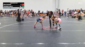 78 lbs Round 2 (10 Team) - Channng Smith, Blackman WC vs Aria Bushaw, Team Palmetto