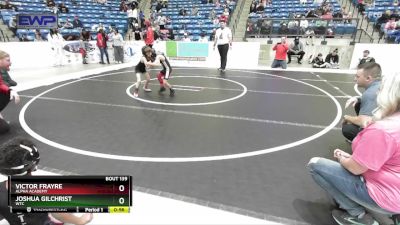 49 lbs 1st Place Match - Victor Frayre, Alpha Academy vs Joshua Gilchrist, WTC