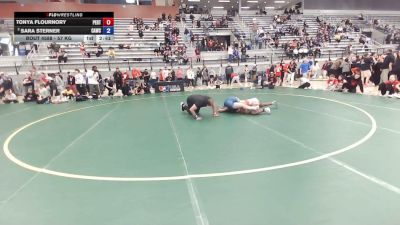 57 kg Semis - Tonya Flournory, Pembroke RTC vs Sara Sterner, Cardinal WC