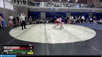 170 lbs Round 4 - Britton Sorenson, Bonneville Wrestling Club vs Kash Cobb, Weiser