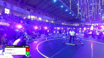 88 lbs Consi Of 8 #2 - Isabella Kunzler, 208 Badgers vs Felicia Trujillo, Manti WC