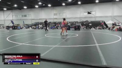 235 lbs Round 1 (8 Team) - Brooklynn Ayala, Pennsylvania vs Michela Clifford, Indiana