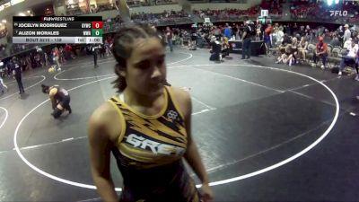 138 lbs Cons. Round 2 - Alizon Morales, Warrior Wrestling Academy vs Jocelyn Rodriguez, Gretna Youth Wrestling Club