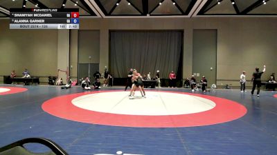 120 lbs Cons. Semis - Shaniyah McDaniel, GA vs Alanna Garner, GA
