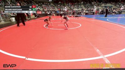 66 lbs Consi Of 8 #2 - Naomi Gustafson, Top Rank Hammers vs Delanie Wartchow, Shelton Wrestling Academy