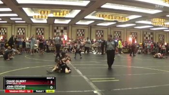 70 lbs Semis & 1st Wrestleback (8 Team) - John Stevens, Cordoba Trained vs Chase Gilbert, SVRWC Gold