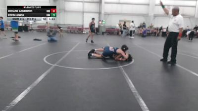 110-115 lbs Round 2 - Jordan Eastburn, Northern De Knights vs Reed Lynch, Unattached