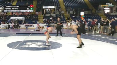 157 lbs Consolation - Seamus Olohan, Catholic Memorial vs Daniel Woods, Wellesley