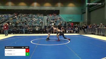 126 lbs Prelims - Hayden Zinkin, Clovis North vs Kade Flores, Green River