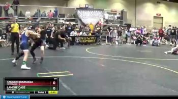 90 lbs Round 1 (4 Team) - Landre Case, Barn Kids vs Tanner Bourassa, MI Pitbulls