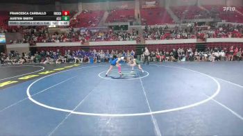 110 lbs Round 2 - Quarters & 1st Wb (16 Team) - Austen Smith, Azle vs Francesca Carballo, Frisco