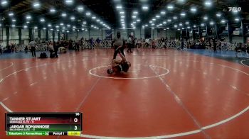 96 lbs Rd# 8- 12:30pm Saturday Final Pool - Tanner Stuart, Nebraska Elite vs Jaegar RomanNose, Oklahoma Elite