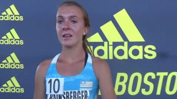 Katie Rainsberger after second in Dream 1500