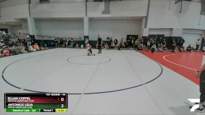 44 lbs Semifinal - Antonius Leija, Pirate Wrestling Club vs Elijah Coffel, NB Elite Wrestling Club