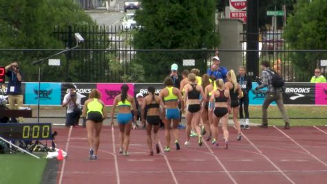 Women's 800m, Final - Phoebe Wright photo finish win