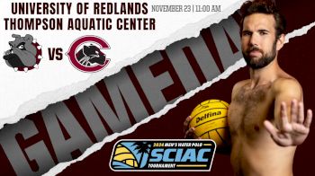 Replay: SCIAC Men's Water Polo Champ - Final - 2024 Chapman vs Redlands | Nov 23 @ 11 AM