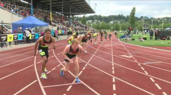 Boy's 800m, Final - Chaotic collision with 200m to go