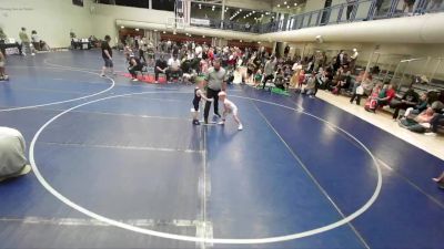 40-43 lbs Round 2 - Charlie Beus, Warrior Wrestling Club vs Raxtin Turner, Stallions Wrestling Club