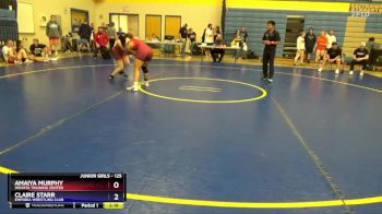 125 lbs Round 5 - Amaiya Murphy, Wichita Training Center vs Claire Starr, Emporia Wrestling Club