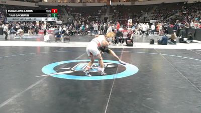 4A 132 lbs Cons. Round 3 - Kai Gachupin, St. Pius X vs Elijah Avis-Labus, Valencia
