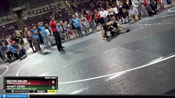 149 lbs Cons. Round 3 - Wyatt Cates, Wrecking Crew Wrestling Club vs Kelton Miller, Widefield Wrestling Club