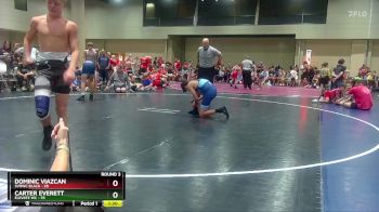 140 lbs Round 3 (8 Team) - Carter Everett, Elevate WC vs Dominic Viazcan, SVRWC Black