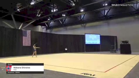 Wakana Shiraiwa - Clubs, NSB - 2021 USA Gymnastics Championships