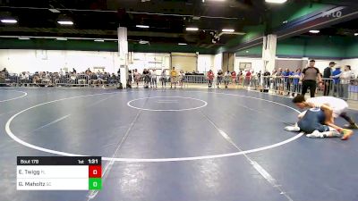 150 lbs Consi Of 64 #2 - Elias Twigg, FL vs George Maholtz, SC