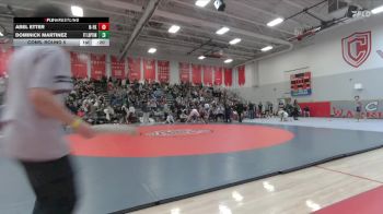 165 lbs Cons. Round 5 - Abel Etter, North Fork vs Dominick Martinez, Fort Lupton