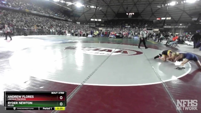 3A 120 lbs Cons. Semi - Andrew Flores, Lincoln (Tacoma) vs Ryder Newton ...