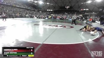 3A 120 lbs Cons. Semi - Andrew Flores, Lincoln (Tacoma) vs Ryder Newton, Kelso