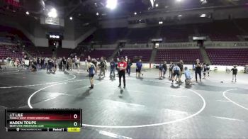 134-135 lbs Round 3 - Haden Toups, Bear Cave Wrestling Club vs J.t Lile, Pueblo West Storm Wrestling