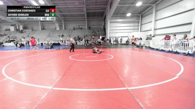 135 lbs Rr Rnd 3 - Christian Costanzo, Elite NJ MS Black vs Jayden Shields, Broad Axe Green