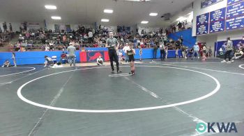 60-66 lbs Rr Rnd 5 - Tre Hartfield 4, OKC Saints Wrestling vs Axle Hatcher, Redskins Wrestling Club