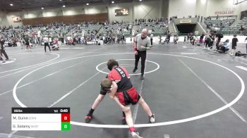 85 lbs Consolation - Micheal Guinn, Corning Sharks vs Grey Salamy, West Valley Junior Eagles