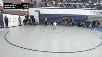 71 lbs Champ. Round 1 - Adam Wallace, Team Real Life Wrestling vs Spencer Kidd, Declo Stingers