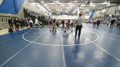 130 lbs Cons. Round 2 - Noa Filimoeatu, Payson Lions Wrestling Club vs Sage Sawyer, Mount Ogden
