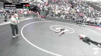 5A 110 lbs Cons. Semi - Maisey Blaser, Wasatch vs Jaynie Cannon, Granger