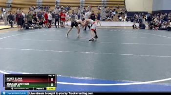 141 lbs Semifinal - Tucker Ginther, Rochester-CTC vs Jayce Luna, Saint Cloud State