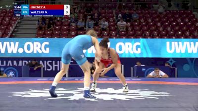 50 kg 1/2 Final - Audrey Jimenez, United States vs Natalia Walczak, Poland