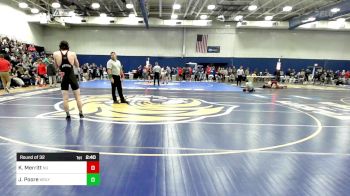 165 lbs Round Of 32 - Kyle Merritt, Norwich vs Jacob Poore, Wesleyan