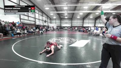 138 lbs Finals (4 Team) - Rykan Hacking, Uintah vs Traedun Osborne, Juab B