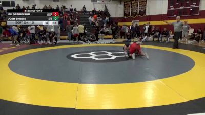 126 lbs Cons. Round 4 - Eli Gabrielson, Archbishop Spalding vs Josh Sheets, St Francis Desales