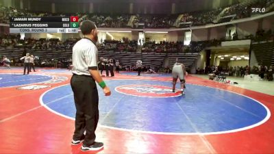285-2A Cons. Round 3 - Jamari Mundy, Morgan County vs Lazarius Feggins, Columbus