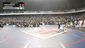 8A 175 lbs 1st Place Match - Jude Moulton, Hoggard vs Fares Alkurdasi, Charles E. Jordan High School