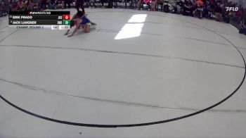 109 lbs Champ. Round 2 - Jack Langner, Seward Wrestling Club vs Erik Prado, JCC