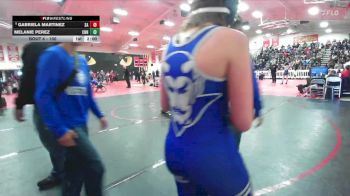 110 lbs Champ. Round 1 - Hannah De Faria, Sunnyside vs Sophia Gonzales, Clovis East