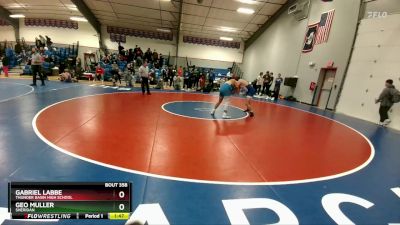 190 lbs Cons. Round 2 - Geo Muller, Sheridan vs Gabriel Labbe, Thunder Basin High School