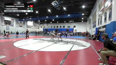 175 Boys Cons. Round 2 - Lukas Mendez, Hilltop vs Johnathan Chisamore, West Hills