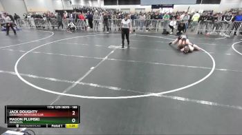 165 lbs Semifinal - Mason Plumski, Minnesota vs Jack Doughty, Lockdown Wrestling Club